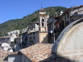 Church tower Luceram